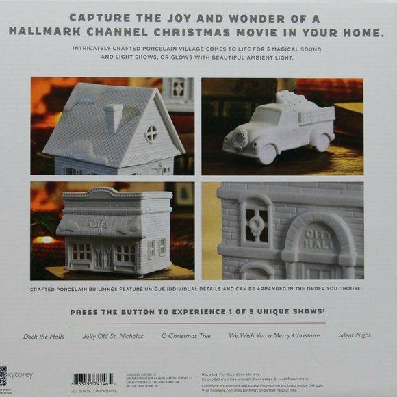Hallmark CHRISTMAS Keepsake 2021 Village